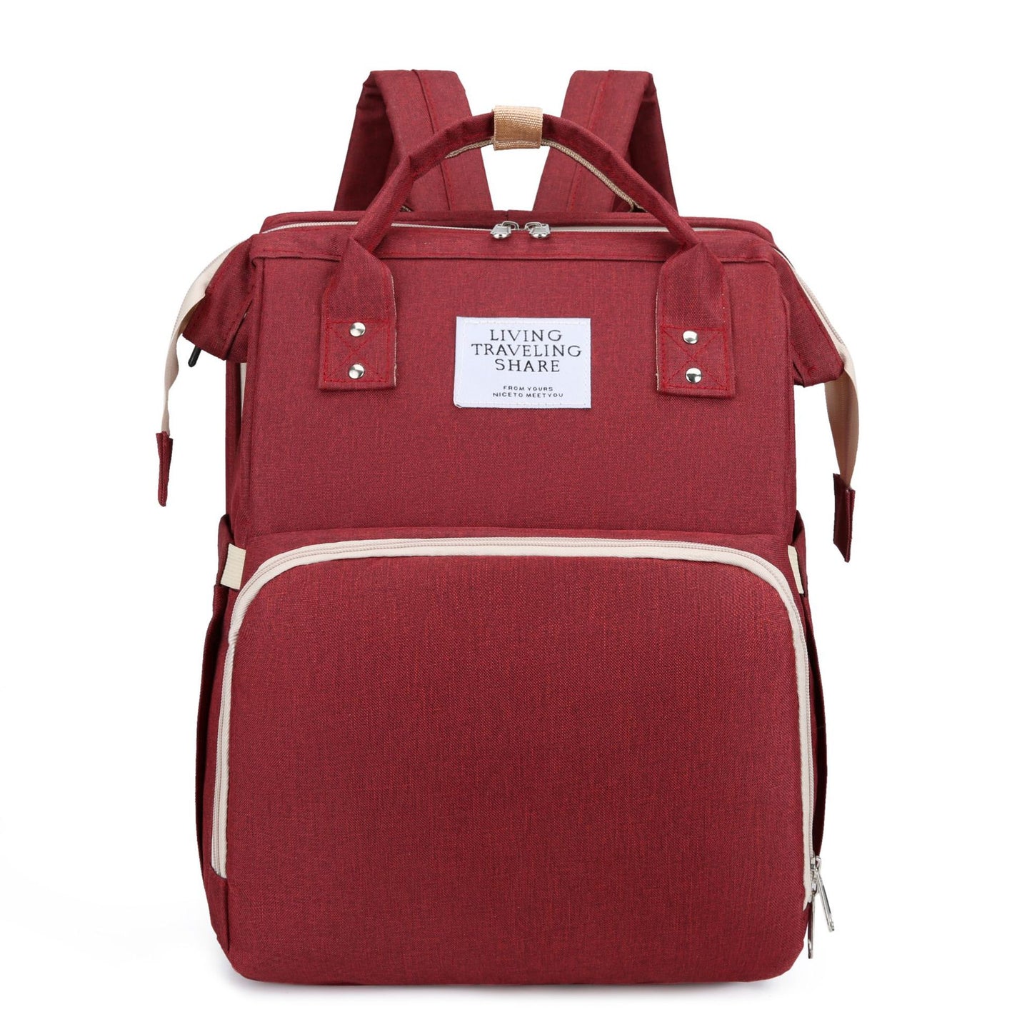 3-in-1 Foldable Baby Crib Backpack