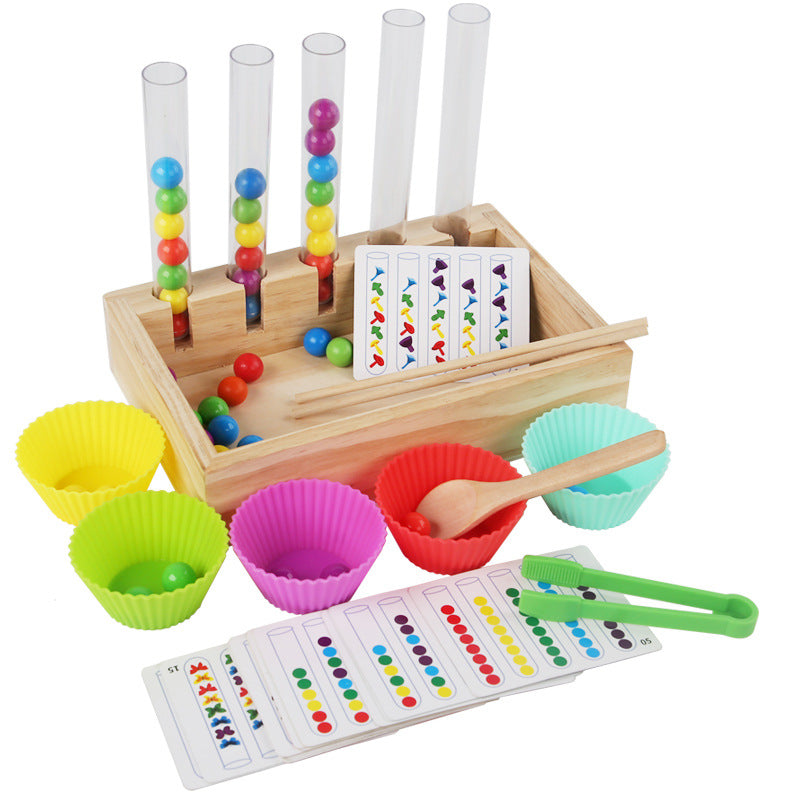 Montessori Clip Beads Set