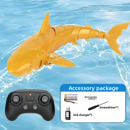 Remote-controlled shark toy