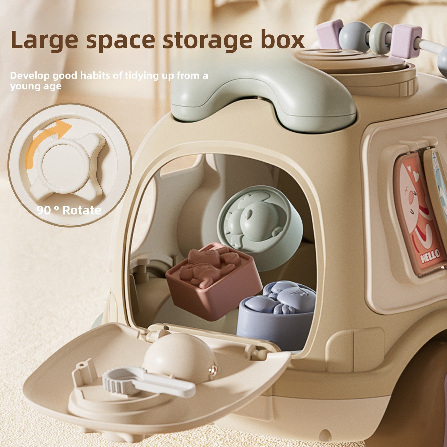 Baby Multi-Functional Musical Hand Drum Toy