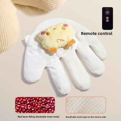 Smart Electric Baby Soothing Palm Remote Control Patting Toy with Heat Therapy (3-Speed)