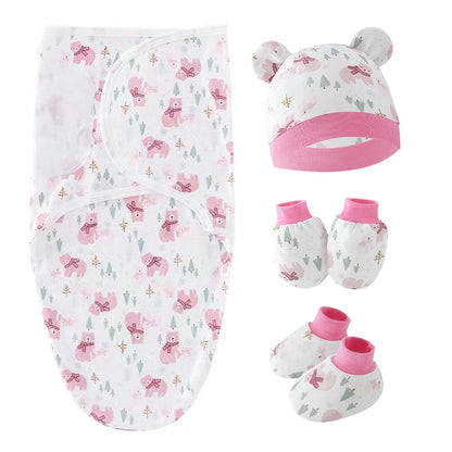 100% Cotton Newborn Cocoon Sleeping Bag – Soft, Safe & Versatile