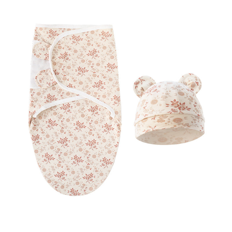 Baby Cotton Swaddle Wrap – Soft, Secure & All-Season Comfort