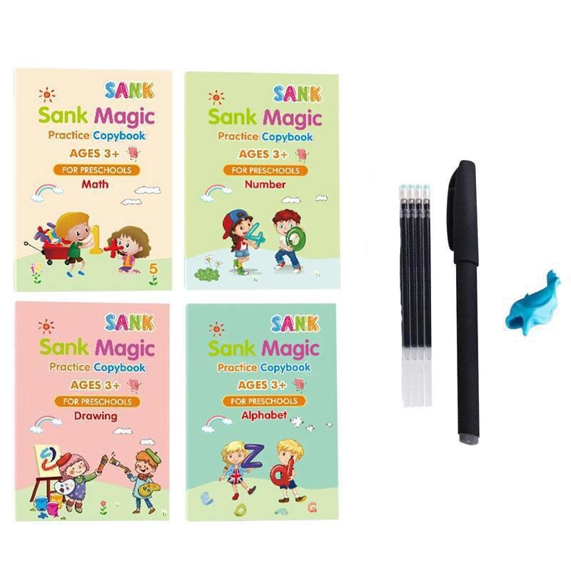 BrightMinds Magic Handwriting Practice Books