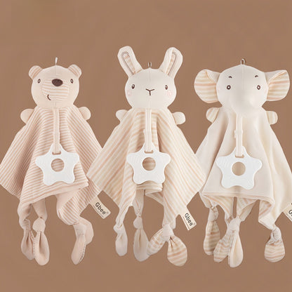 Organic Cotton Baby Teething Comfort Toy