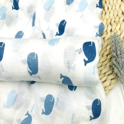 BambooHug Ultra-Soft Baby Muslin Swaddle Blanket