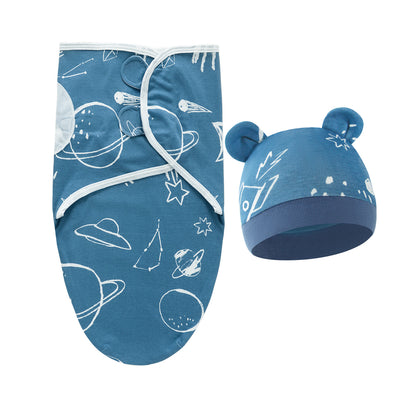 Baby Cotton Swaddle Wrap – Soft, Secure & All-Season Comfort