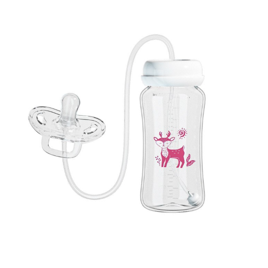 Hands-Free Baby Feeding Bottle