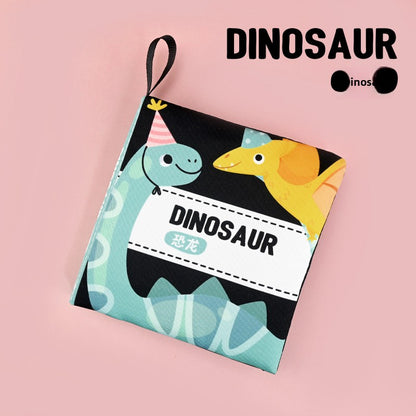 High-Contrast Baby Cloth Book – Sensory & Visual Development Toy
