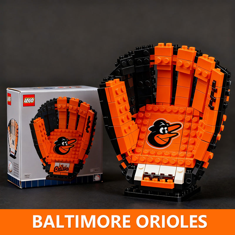 All-Star Baseball Stadium Building Block Set (800+ Pieces)
