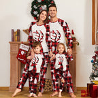 Holiday Harmony Deer Print Matching Sleepwear