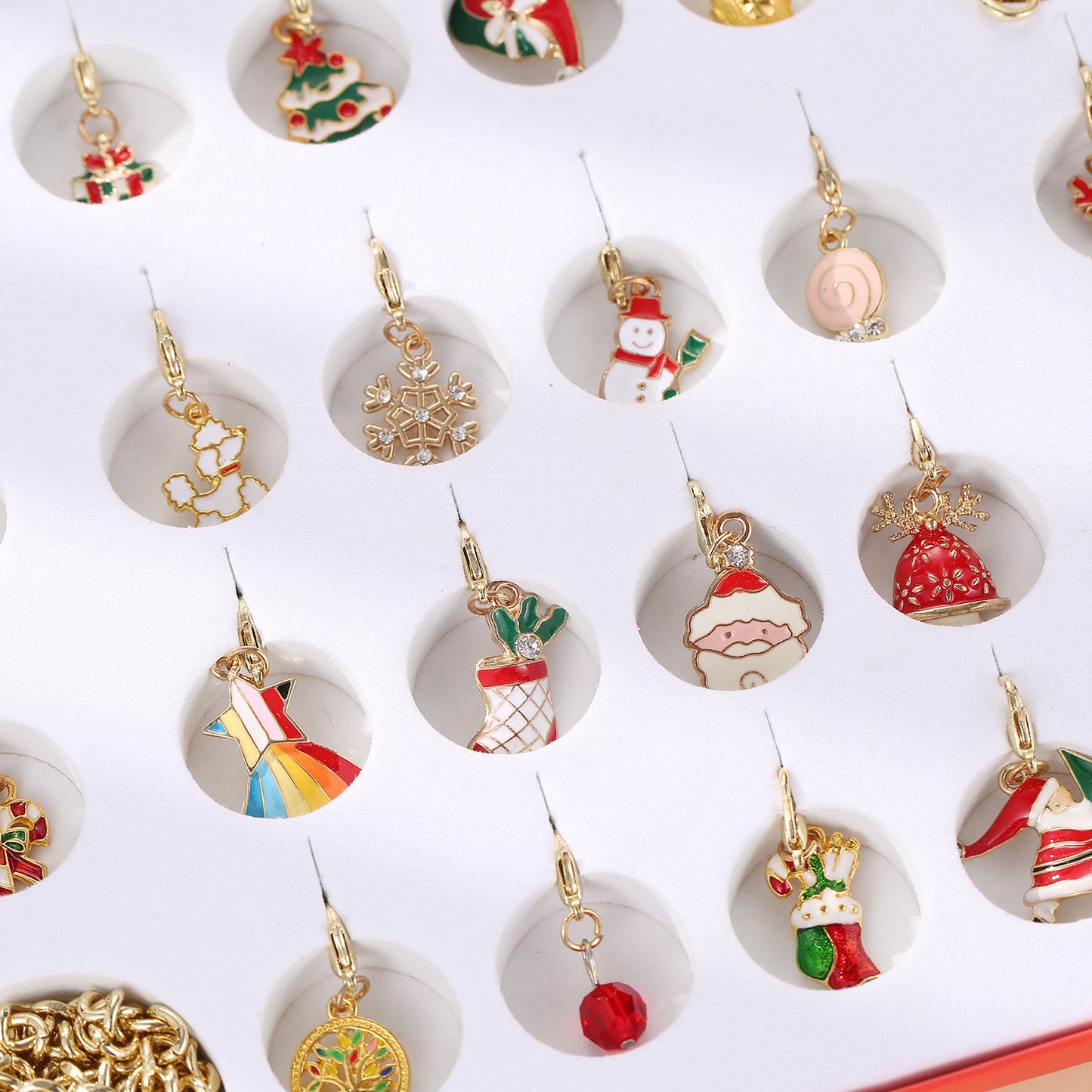 Christmas Advent Calendar DIY Charm Kit