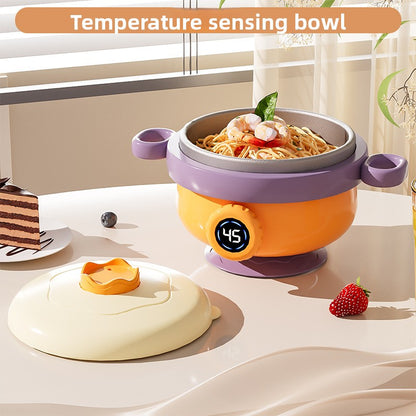 Insulated Baby Food Bowl with Temperature Display