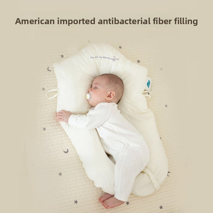 Ergonomic Baby Head Support Pillow