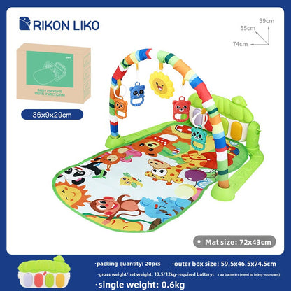 3-in-1 Baby Activity Play Gym & Kick Piano Mat