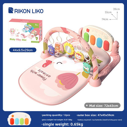 3-in-1 Baby Activity Play Gym & Kick Piano Mat