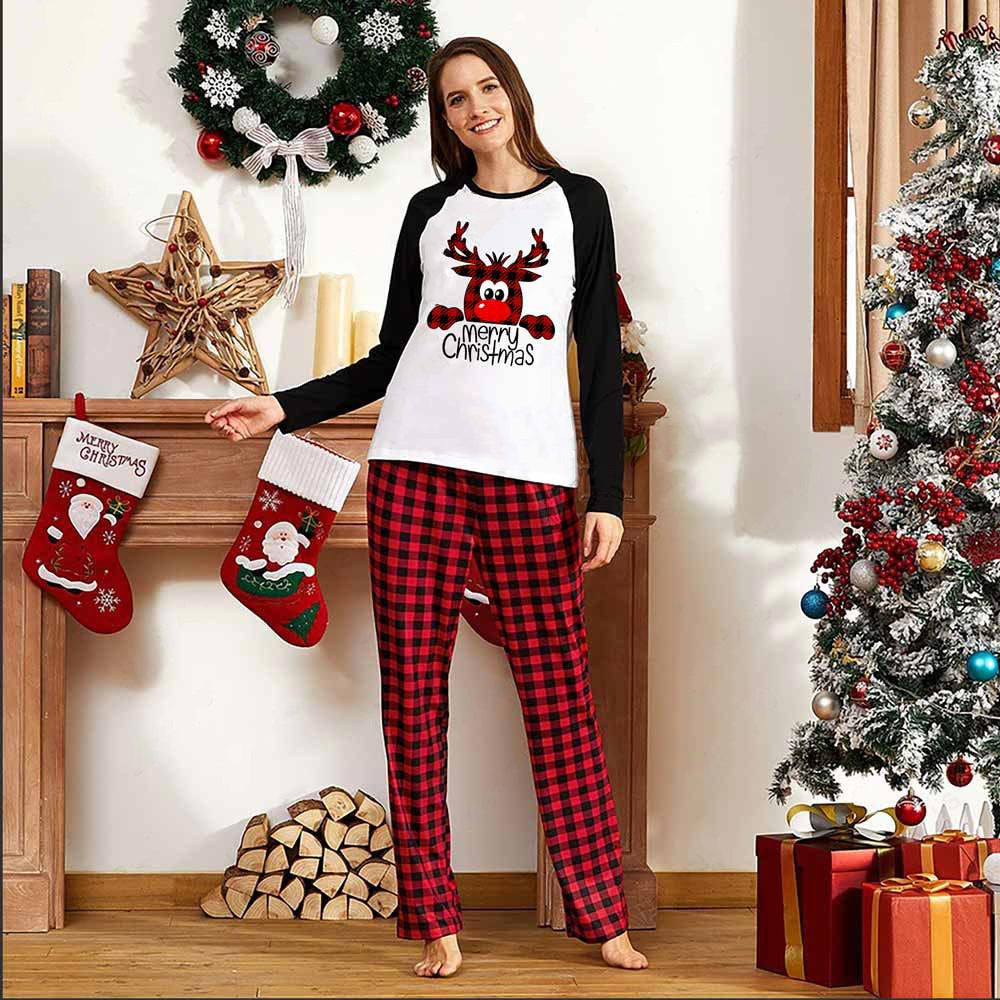 Reindeer Cozy Crew Matching Christmas Pajamas