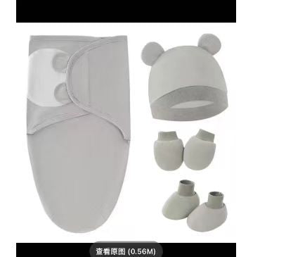 100% Cotton Newborn Cocoon Sleeping Bag – Soft, Safe & Versatile