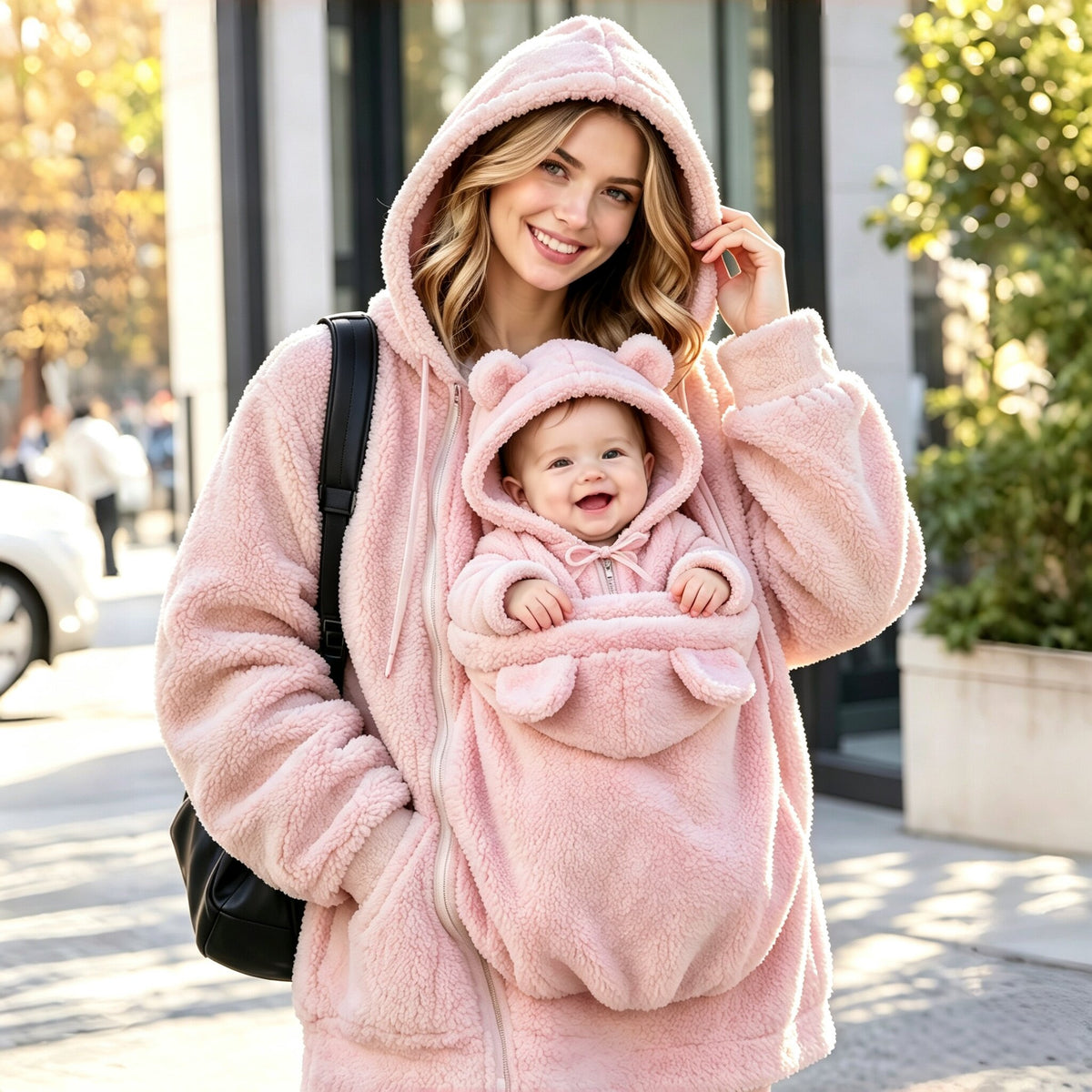 CuddleClose Fleece Hoodie