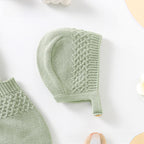 Little Luxe Knitted Baby Romper Set