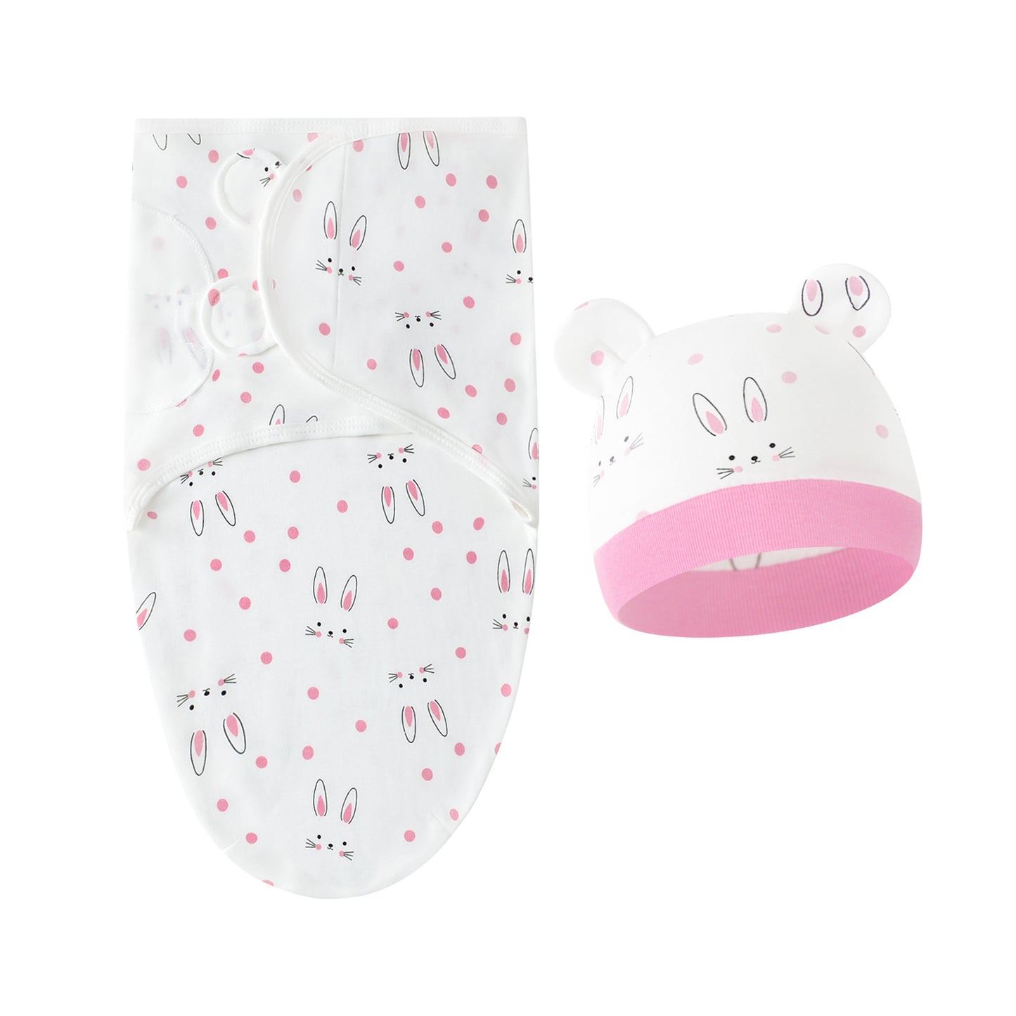 Baby Cotton Swaddle Wrap – Soft, Secure & All-Season Comfort