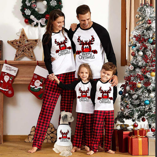 Reindeer Cozy Crew Matching Christmas Pajamas