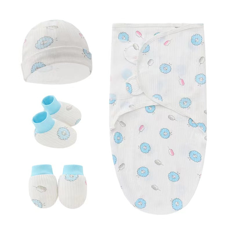 100% Cotton Newborn Cocoon Sleeping Bag – Soft, Safe & Versatile