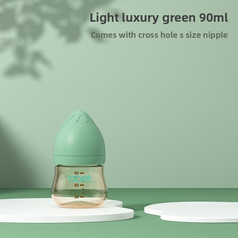 Newborn Anti-Colic Silicone Baby Bottle (90ml