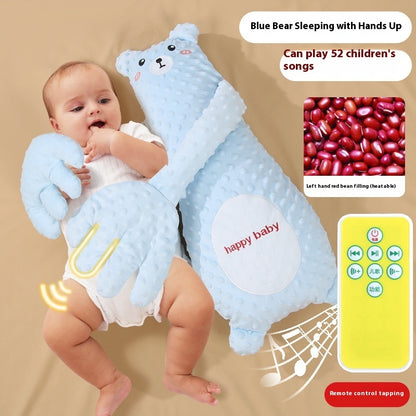 Newborn Exhaust & Soothing Patting Pillow – Remote Controlled Plush Toy