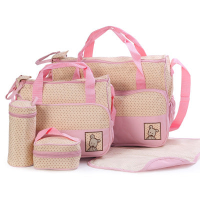 Mama Ease 5-Piece Baby Travel Bag Set