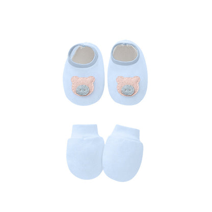 Baby Cotton Hat, Mittens & Baby Foot Cover