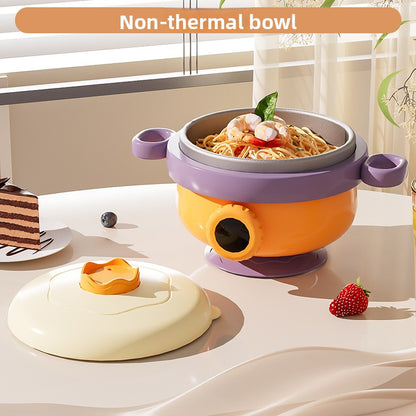 Insulated Baby Food Bowl with Temperature Display