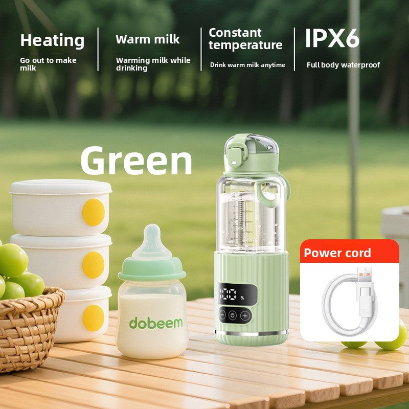 Portable Rechargeable Milk Warmer – Wireless Constant Temperature Heater