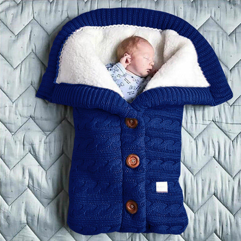Cozy Cocoon Knit Baby Wrap