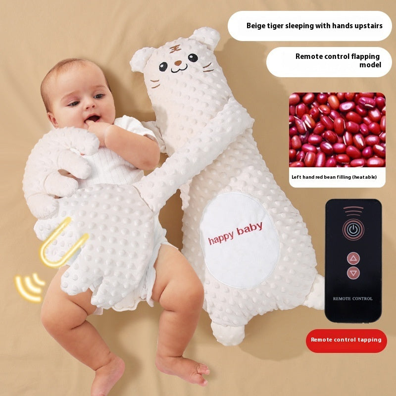 Newborn Exhaust & Soothing Patting Pillow – Remote Controlled Plush Toy