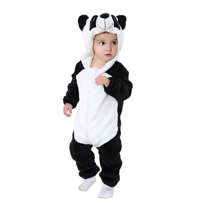 Cozy Cub Hooded Romper