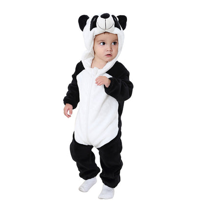 Cozy Cub Hooded Romper