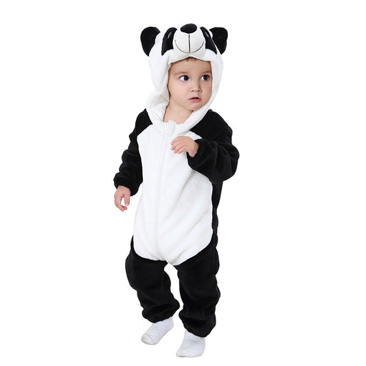 Cozy Cub Hooded Romper
