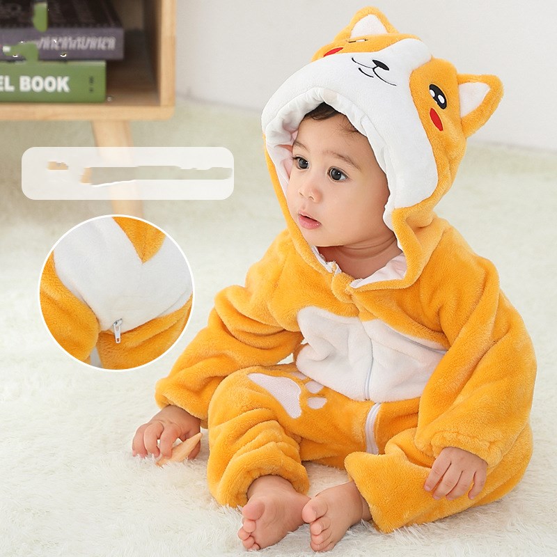 CuddleCritter Hooded Romper