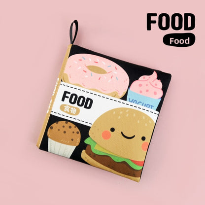 High-Contrast Baby Cloth Book – Sensory & Visual Development Toy