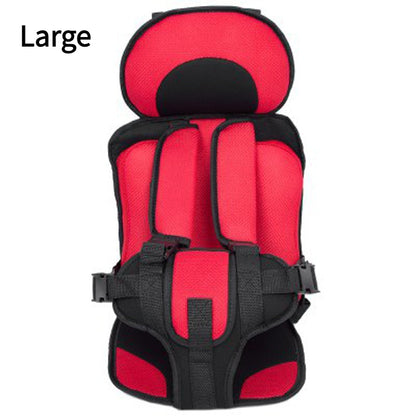 Portable Infant Safety Seat Mat – Adjustable, Breathable, Belt Travel Cushion