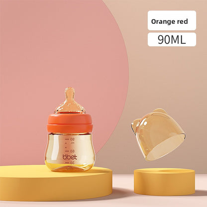 Newborn Anti-Colic Silicone Baby Bottle (90ml