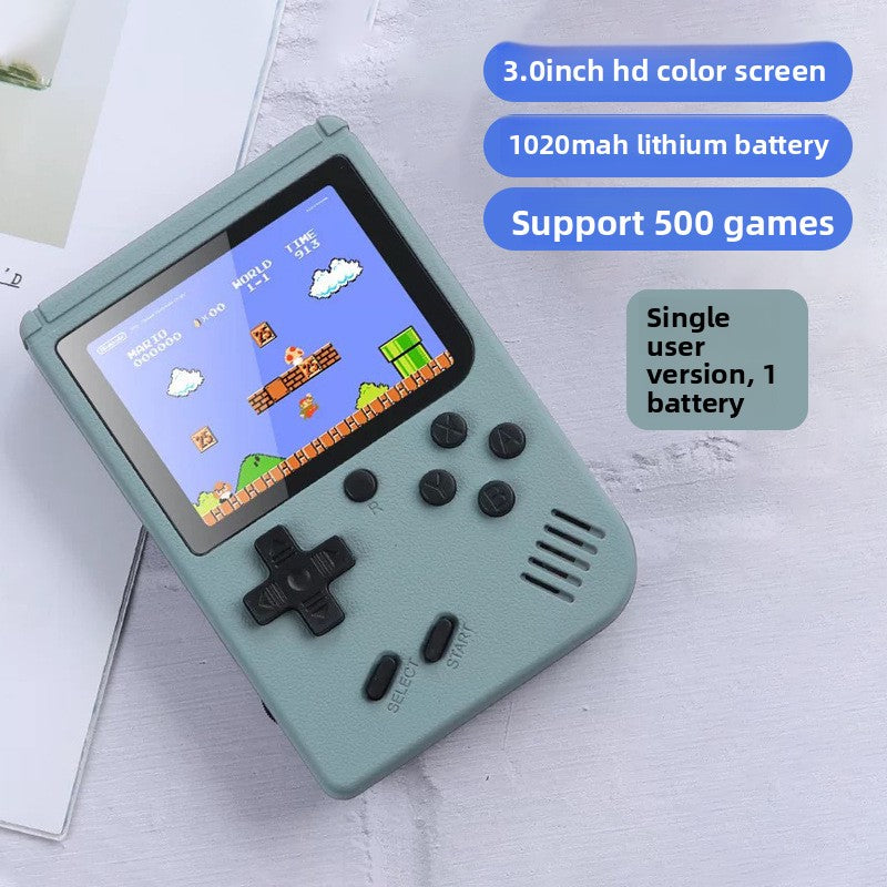 Retro Pocket Game Console – 500 Classic Games Handheld