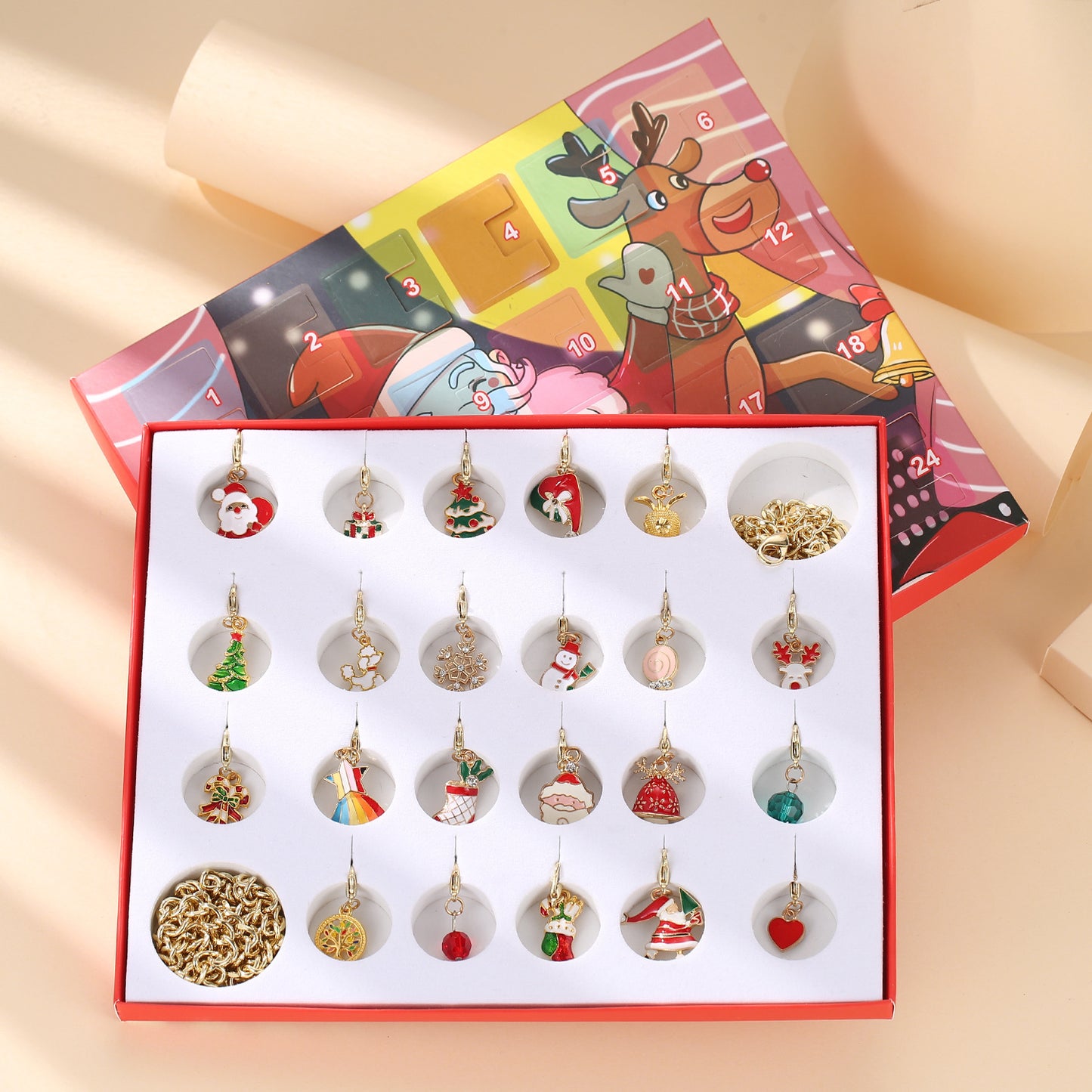 Christmas Advent Calendar DIY Charm Kit