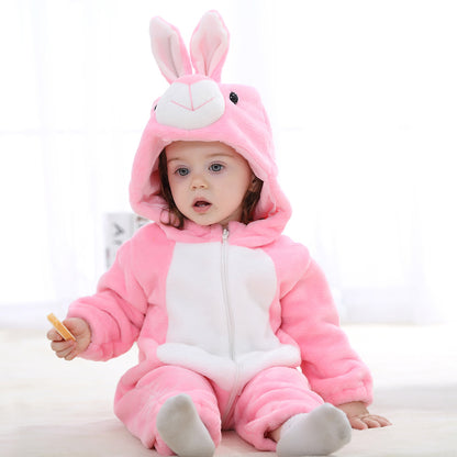 Cozy Cub Hooded Romper