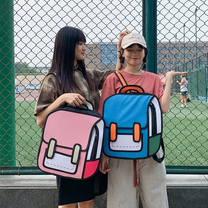 ComicPop 3D School Bag