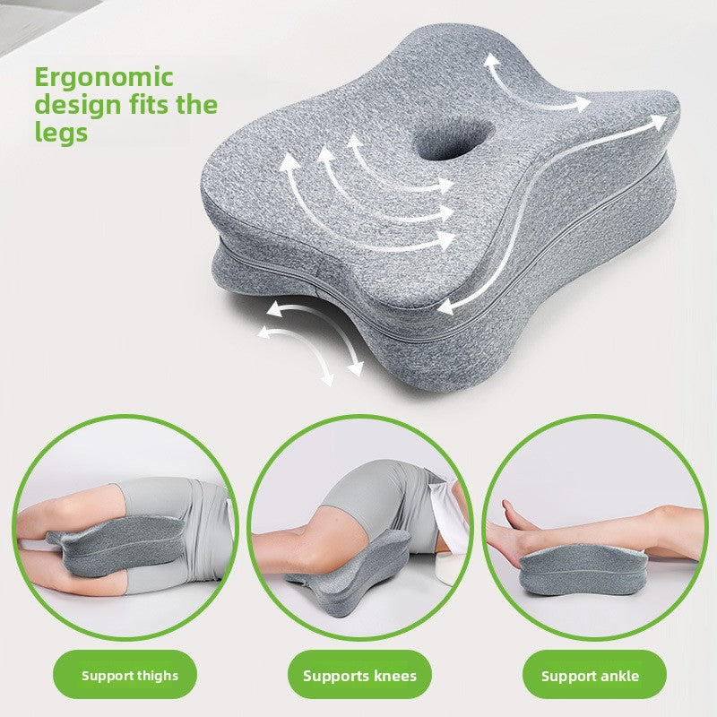 Memory Foam Leg Pillow for Side Sleepers and Pregnant Women