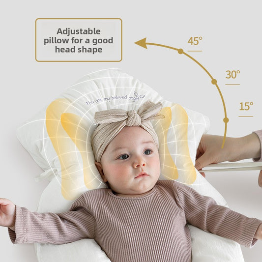 Ergonomic Baby Head Support Pillow