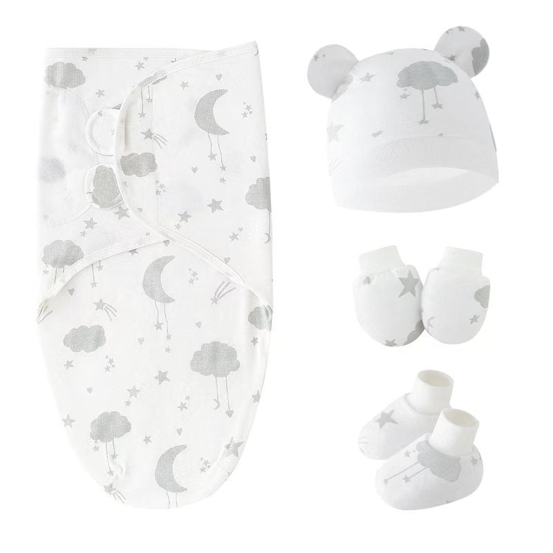 100% Cotton Newborn Cocoon Sleeping Bag – Soft, Safe & Versatile