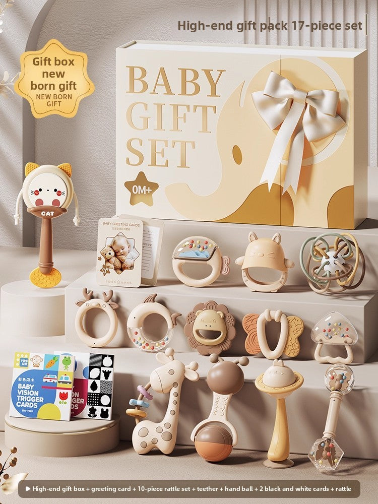 Baby Sensory Rattle & Teether Gift Set